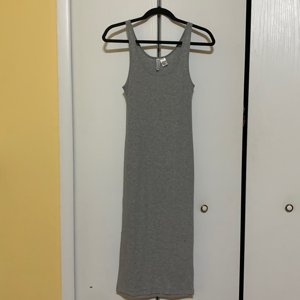 Ribbed midi dress